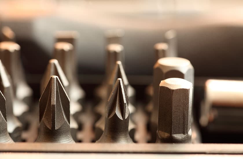 Schraubenzieheraufsätze