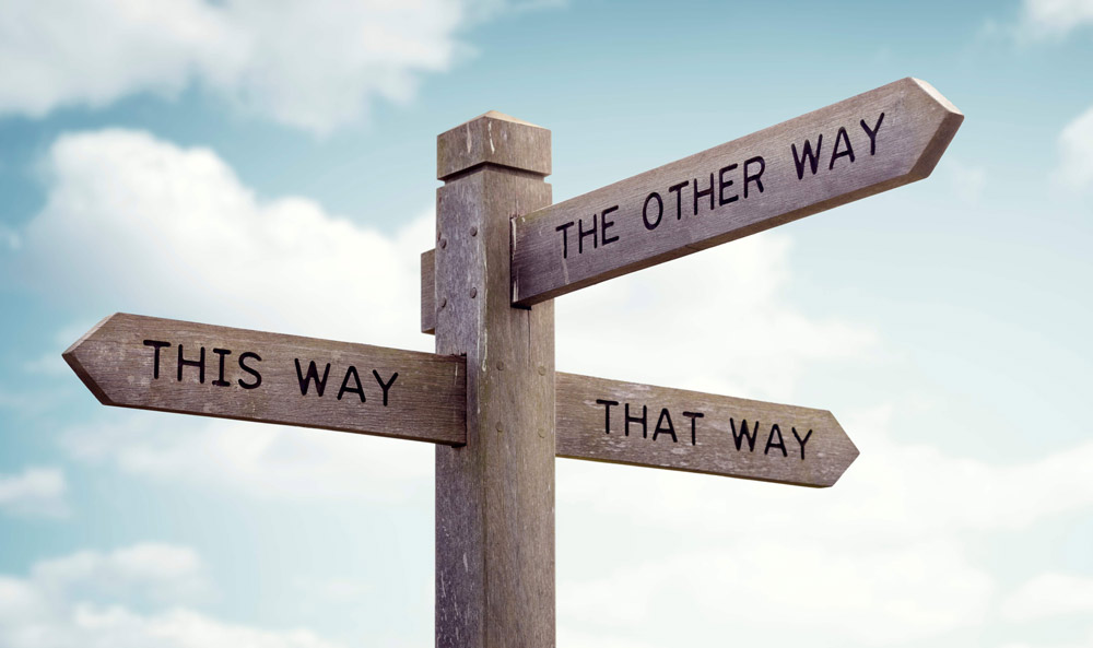 Entscheidung_treffen Wegweiser