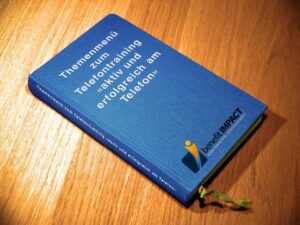 Themenmenü zum Telefontraining «aktiv und erfolgreich am Telefon» benefitIMPACT