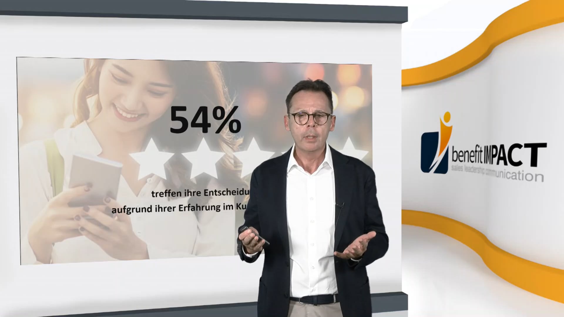 benefitIMPACT Berater & Trainer Urs Saladin präsentiert das Reklamationsmanagement-Training «Erfolgreiches Reklamationsmanagement»